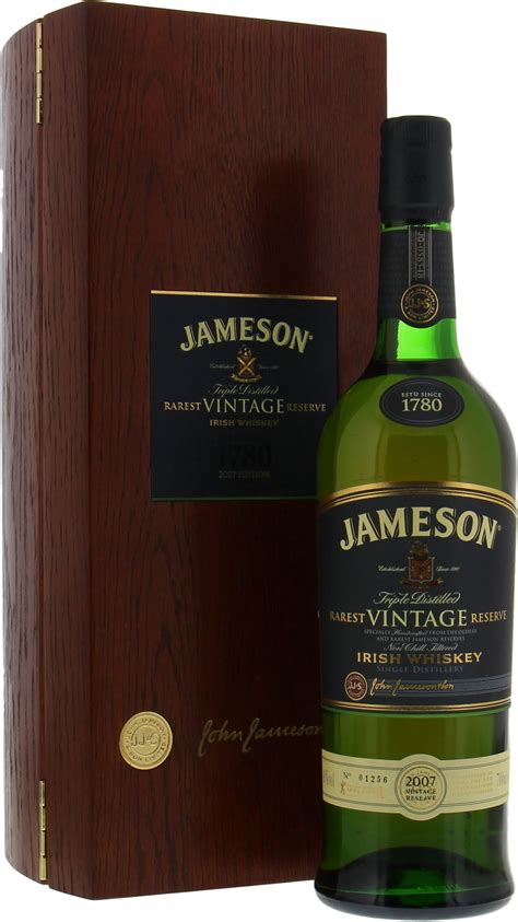 jameson 25 year old whisky.